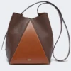 Medium bucket bag, cocoa Medium bucket bag, cocoa