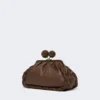 Medium nappa leather pasticcino bag, brown Medium nappa leather pasticcino bag, brown
