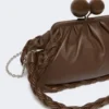 Medium nappa leather pasticcino bag, brown Medium nappa leather pasticcino bag, brown