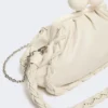 Medium nappa leather pasticcino bag, ivory Medium nappa leather pasticcino bag, ivory