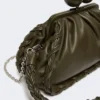 Medium nappa leather pasticcino bag, kaki Medium nappa leather pasticcino bag, kaki