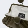 Medium nappa leather pasticcino bag, kaki Medium nappa leather pasticcino bag, kaki