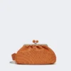 Medium raffia-effect pasticcino bag, salmon Medium raffia-effect pasticcino bag, salmon