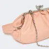 Medium sheepskin pasticcino bag, antique rose Medium sheepskin pasticcino bag, antique rose