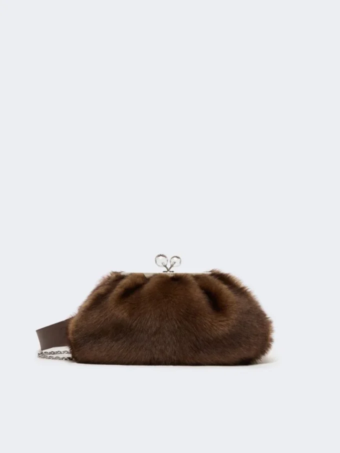 Medium sheepskin pasticcino bag, caramel Medium sheepskin pasticcino bag, caramel