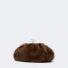 Medium sheepskin pasticcino bag, caramel Medium sheepskin pasticcino bag, caramel