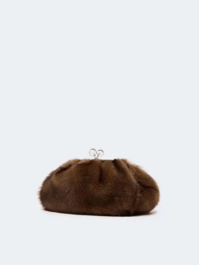 Medium sheepskin pasticcino bag, caramel Medium sheepskin pasticcino bag, caramel
