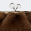Medium sheepskin pasticcino bag, caramel Medium sheepskin pasticcino bag, caramel