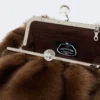 Medium sheepskin pasticcino bag, caramel Medium sheepskin pasticcino bag, caramel