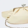 Medium sheepskin pasticcino bag, ivory Medium sheepskin pasticcino bag, ivory