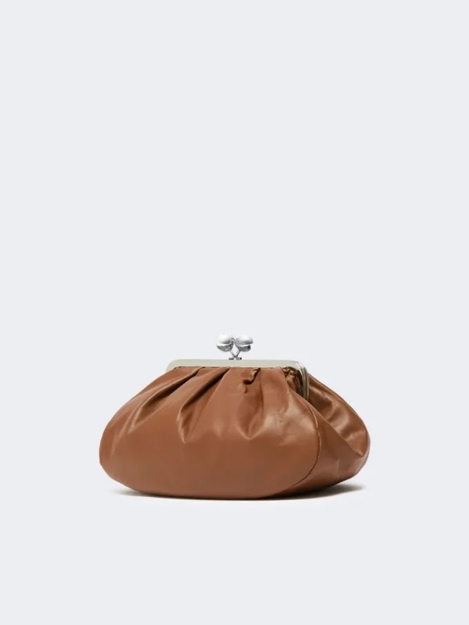 Medium sheepskin pasticcino bag, tobacco Medium sheepskin pasticcino bag, tobacco