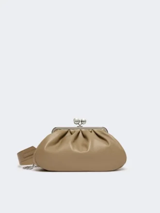Medium sheepskin pasticcino bag, turtledove