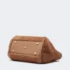 Medium teddy fabric marine bag, camel Medium teddy fabric marine bag, camel