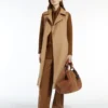 Medium teddy fabric marine bag, camel Medium teddy fabric marine bag, camel