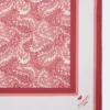 Modal and silk maxi square, salmon