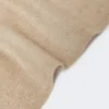Monogram-embroidered cashmere stole, beige