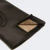 Nappa leather gloves, black Nappa leather gloves, black
