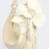 Nappa leather hobo bag, vanilla Nappa leather hobo bag, vanilla