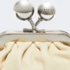 Nappa sheepskin nano pasticcino bag, ivory Nappa sheepskin nano pasticcino bag, ivory
