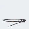 Natural leather belt, black Natural leather belt, black