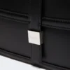 Natural leather handbag, black Natural leather handbag, black