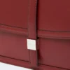 Natural leather handbag, bordeaux Natural leather handbag, bordeaux