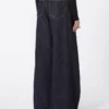 Oversized low-rise trousers, midnightblue Oversized low-rise trousers, midnightblue