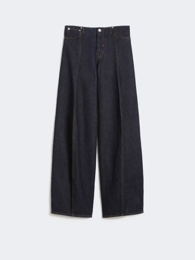 Oversized low-rise trousers, midnightblue Oversized low-rise trousers, midnightblue