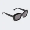 Oversized oval sunglasses, black Oversized oval sunglasses, black