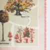 Oversized scarf in printed silk and wool, antique rose