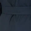 Oversized water-repellent twill trench coat, ultramarine