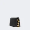 Padded nappa-leather mini soffy bag, black Padded nappa-leather mini soffy bag, black