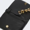 Padded nappa-leather mini soffy bag, black Padded nappa-leather mini soffy bag, black