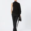 Padded nappa-leather soffy bag, black Padded nappa-leather soffy bag, black