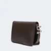 Padded nappa-leather soffy bag, cocoa Padded nappa-leather soffy bag, cocoa