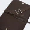 Padded nappa-leather soffy bag, cocoa Padded nappa-leather soffy bag, cocoa