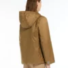 Padded water-repellent hooded jacket, caramel Padded water-repellent hooded jacket, caramel