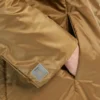 Padded water-repellent hooded jacket, caramel Padded water-repellent hooded jacket, caramel