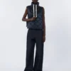 Padded water-repellent nylon canvas gilet, midnightblue Padded water-repellent nylon canvas gilet, midnightblue