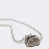 Pasticcino bag-pendant necklace, black Pasticcino bag-pendant necklace, black