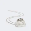 Pasticcino bag-pendant necklace, transparent Pasticcino bag-pendant necklace, transparent