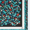 Patterned silk twill foulard, ivory