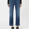 Perfect-fit low-rise mini flare trousers, ultramarine Perfect-fit low-rise mini flare trousers, ultramarine