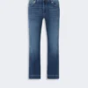Perfect-fit low-rise mini flare trousers, ultramarine Perfect-fit low-rise mini flare trousers, ultramarine