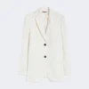 Pinstripe linen blazer, natural Pinstripe linen blazer, natural