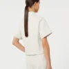 Pinstripe piqua jersey jacket, white Pinstripe piqua jersey jacket, white