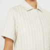 Pinstripe piqua jersey jacket, white Pinstripe piqua jersey jacket, white