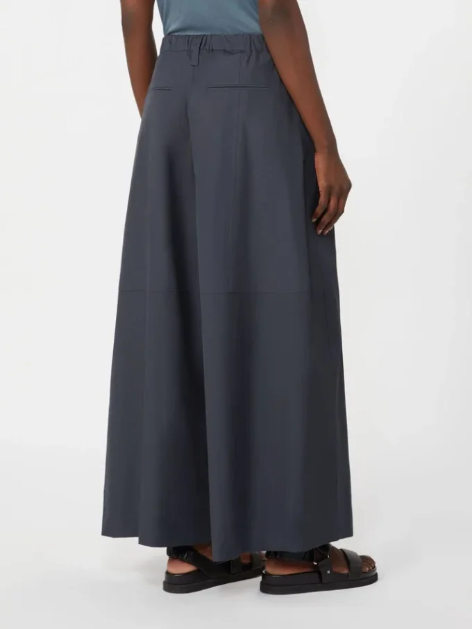 Poplin drawstring trousers, ultramarine Poplin drawstring trousers, ultramarine