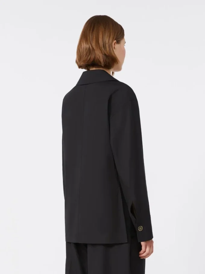 Poplin shirt, black