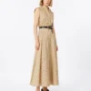 Printed poplin shirt dress, colonial